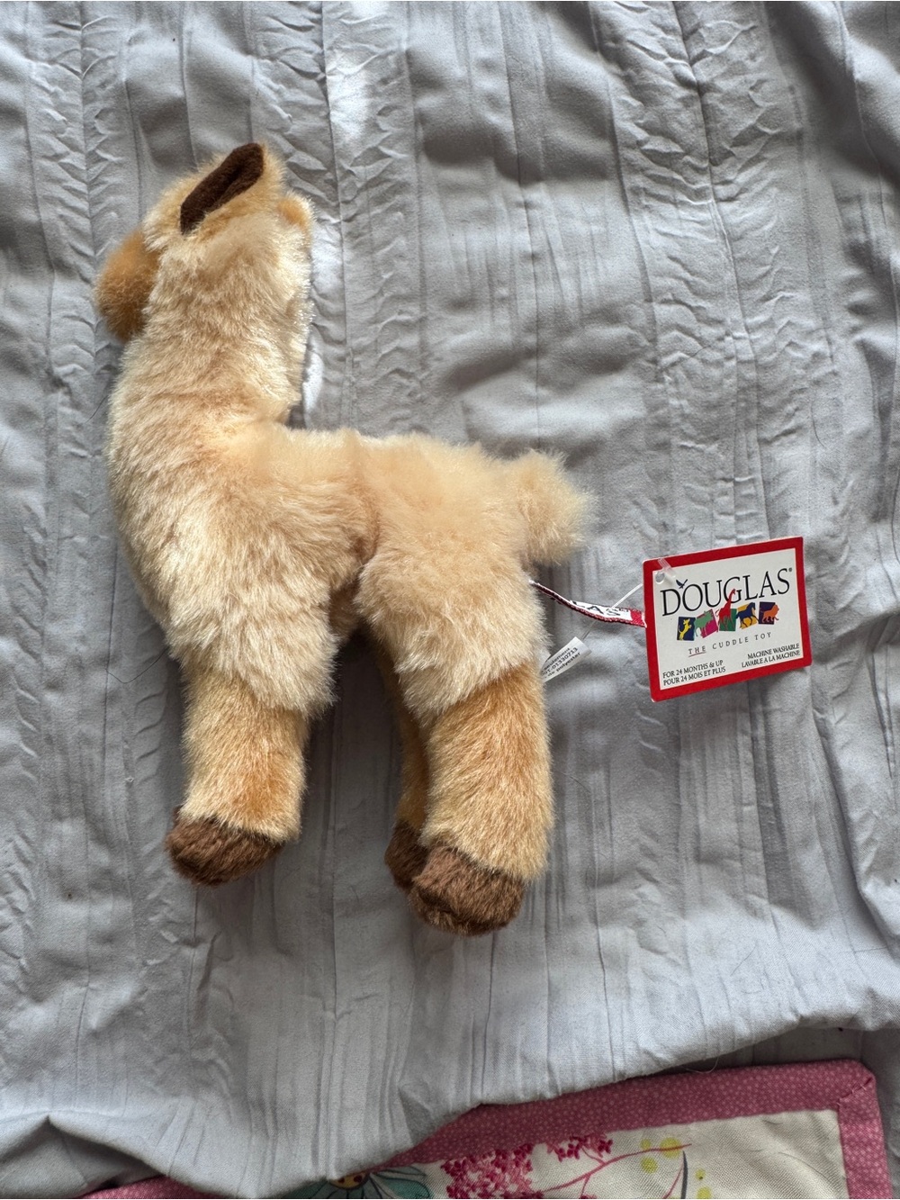 NWT Douglas Jasper Golden Llama Stuffed Toy